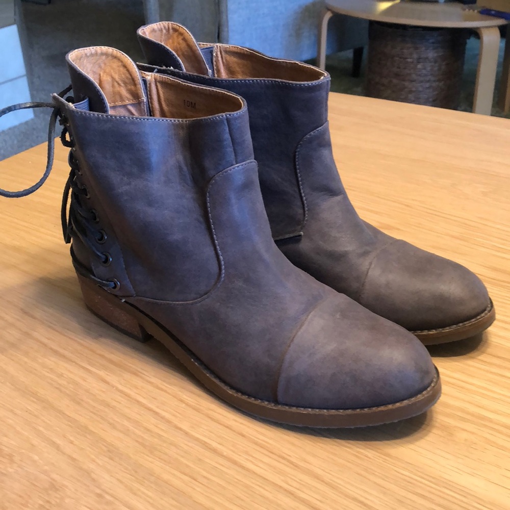 Coconuts Gray Booties! - image 1